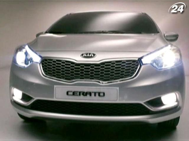 Kia Cerato оформили в свежем стиле Kia Cerato оформили в свежем стиле