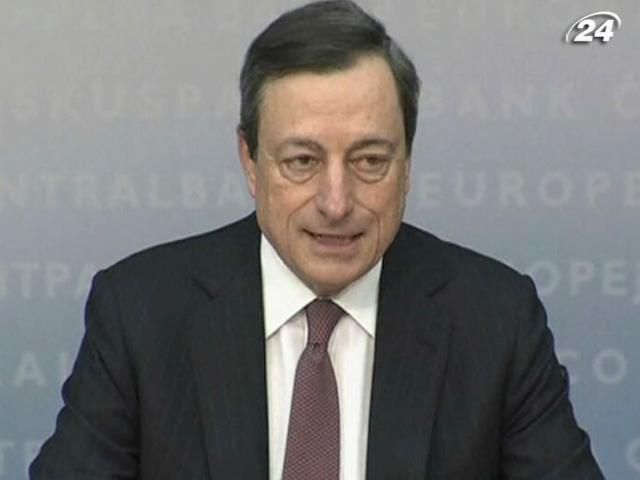 Драги: Экономическая активность в Еврозоне восстановится до конца года