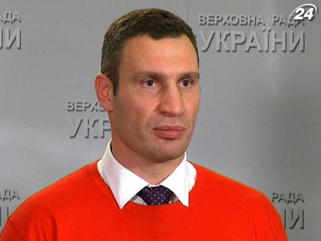 Кличко: Блокирование закончится, когда прекратится практика игры на пианино Кличко: Блокирование закончится, когда прекратится практика игры на пианино