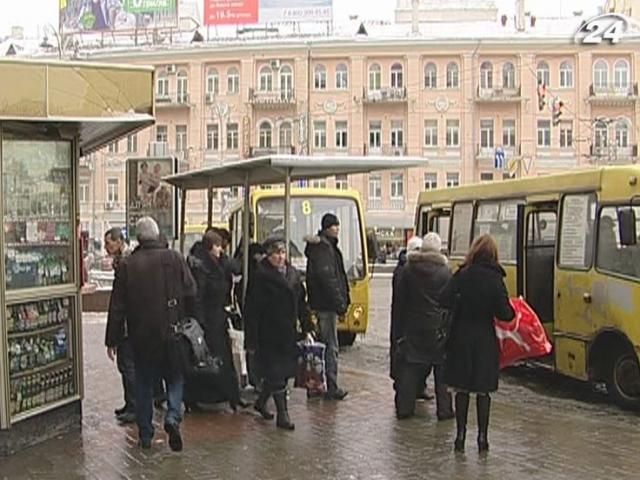 Перевозчики: Тарифы в украинских маршрутках - не рентабельны