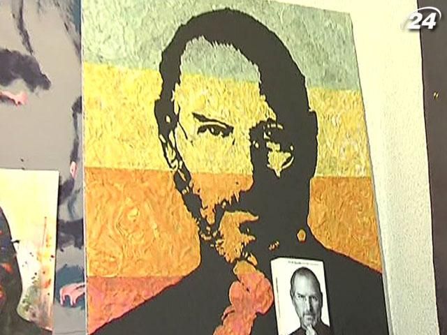 Українка створила портрет Стіва Джобса з... жувальної гумки Українка створила портрет Стіва Джобса з... жувальної гумки