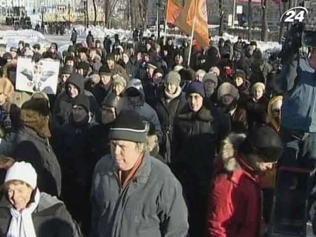 В прошлом году в России задержали 5 тысяч протестующих