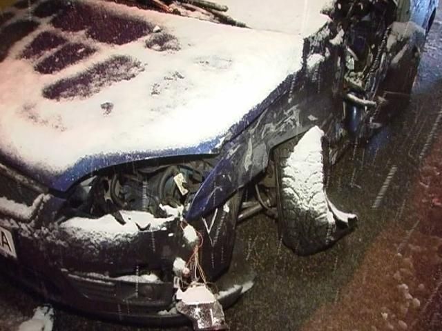 В столице столкнулись три автомобиля В столице столкнулись три автомобиля