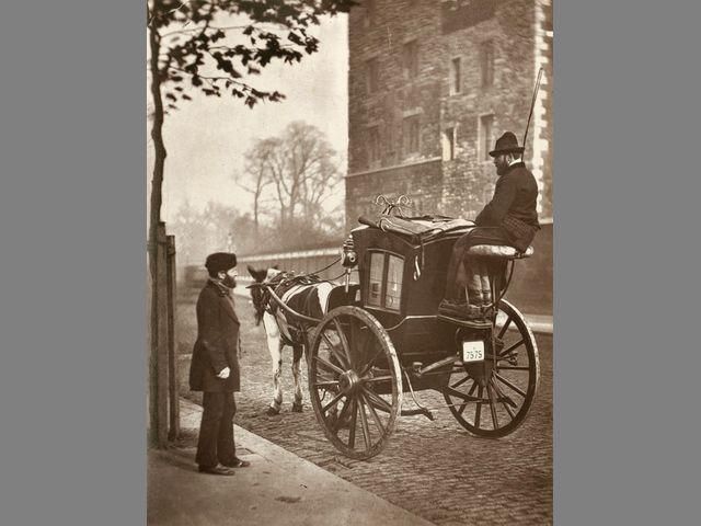 Уличная жизнь Лондона в 19 веке (Фото)