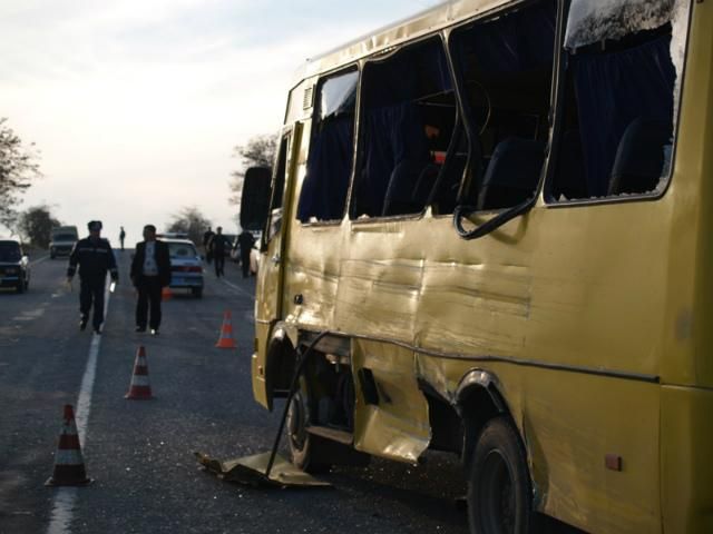 У Криму зіткнулися 2 автобуси: є жертви (Фото, відео)