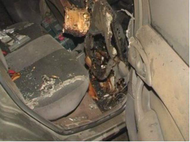 У Києві невідомі підпалили автомобіль (Фото) 