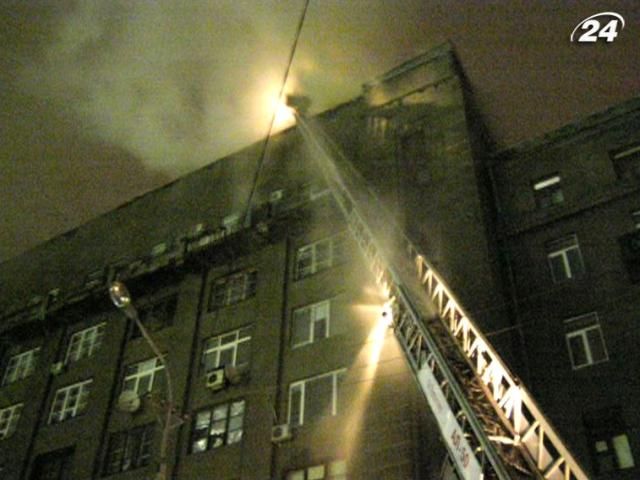 У Харкові згоріло 9 квартир багатоповерхівки