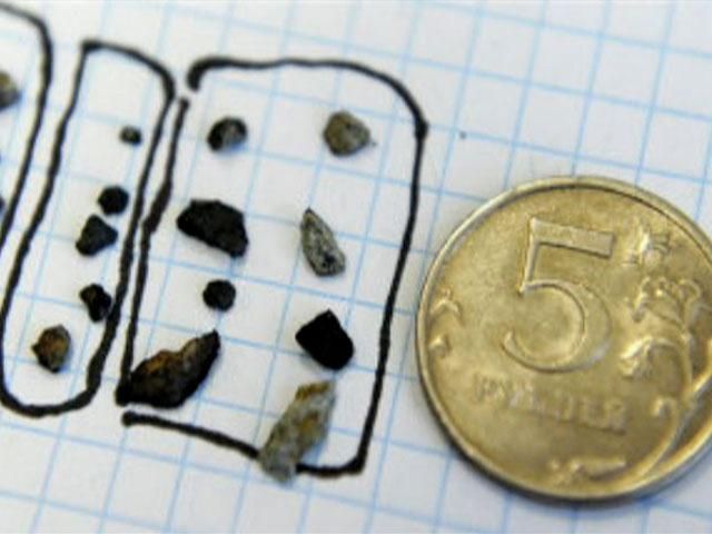 У Росії за уламок метеорита просять від 10 до 500 тис рублів У Росії за уламок метеорита просять від 10 до 500 тис рублів