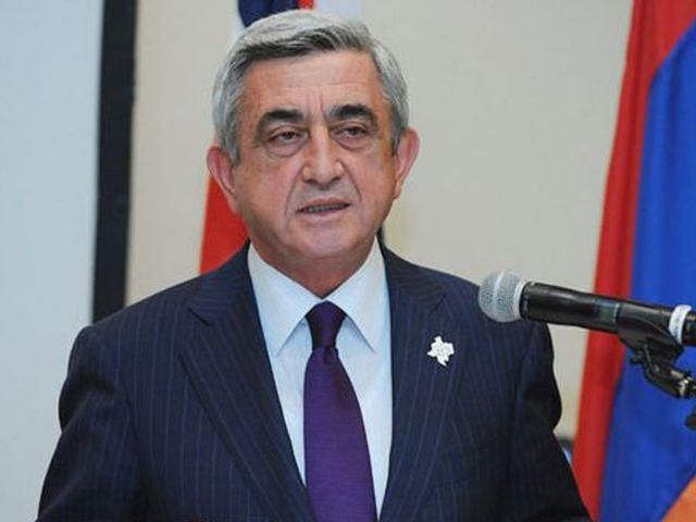 В Армении переизбрали президента