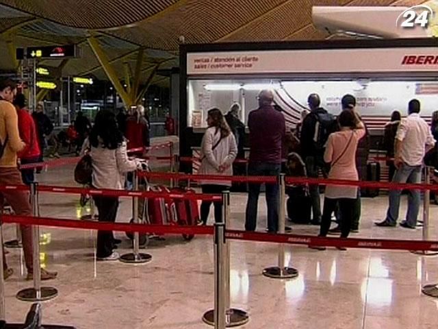 Iberia отменила рейсы из-за забастовки работников