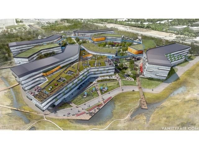 Google строит новую уникальную штаб-квартиру (Фото) Google строит новую уникальную штаб-квартиру (Фото)