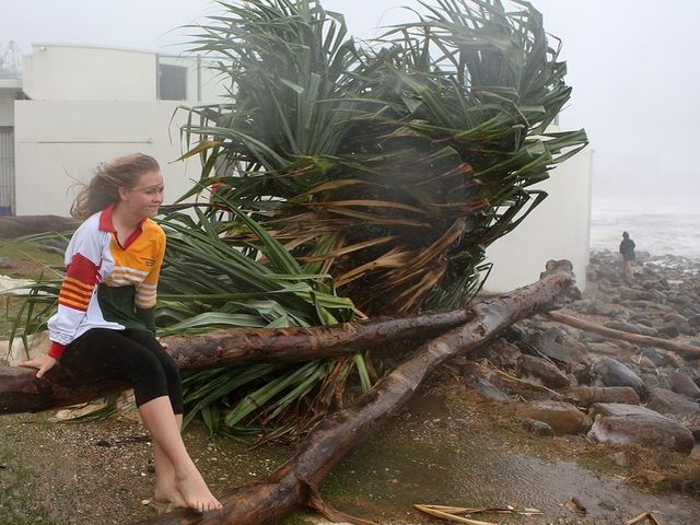 Автралію накрив потужний циклон Автралію накрив потужний циклон
