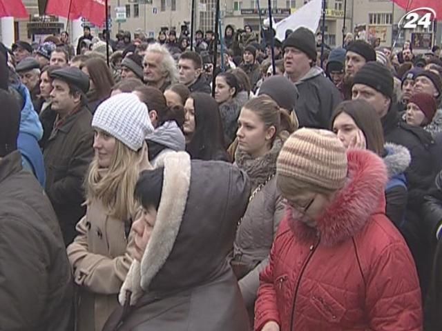 Півтисячі киян вийшли на акцію захисту Гостинного двору