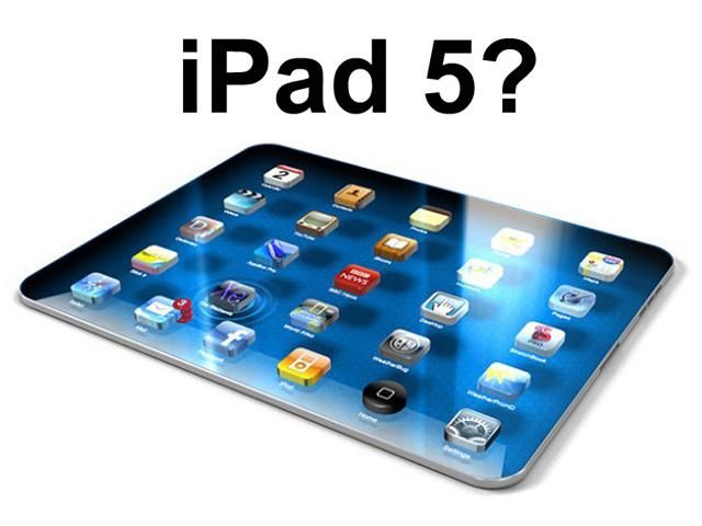 iPad 5 могут презентовать уже в марте
