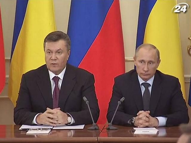Виктор Янукович с рабочим визитом уже прилетел в Москву