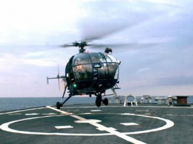 В Индии разбился военный вертолет
