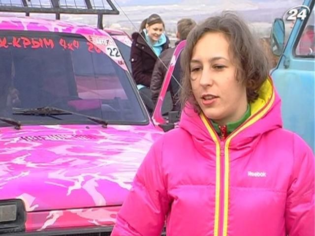 В Крыму определили лучшую пилотесу на бездорожье