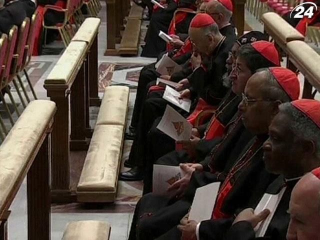 У Ватикані розпочинається конклав, на якому оберуть нового Папу Римського У Ватикані розпочинається конклав, на якому оберуть нового Папу Римського