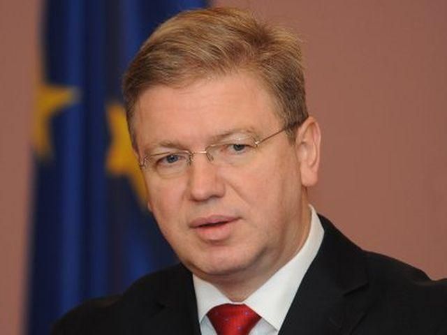 Фюле: Ситуація в Україні виглядає парадоксально Фюле: Ситуація в Україні виглядає парадоксально