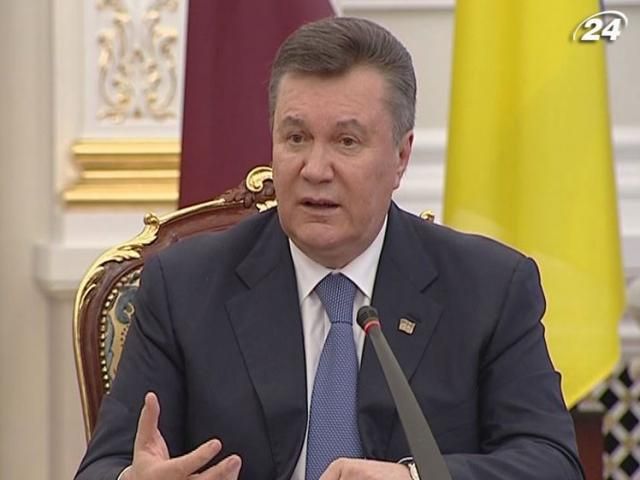 Янукович шукатиме альтернативу російському газу Янукович шукатиме альтернативу російському газу