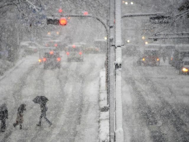 У Львові – снігова буря