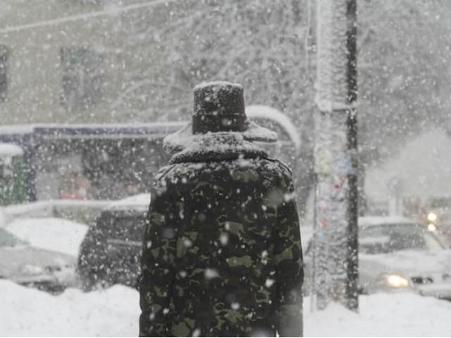 У Львові за ніч випала місячна норма снігу У Львові за ніч випала місячна норма снігу