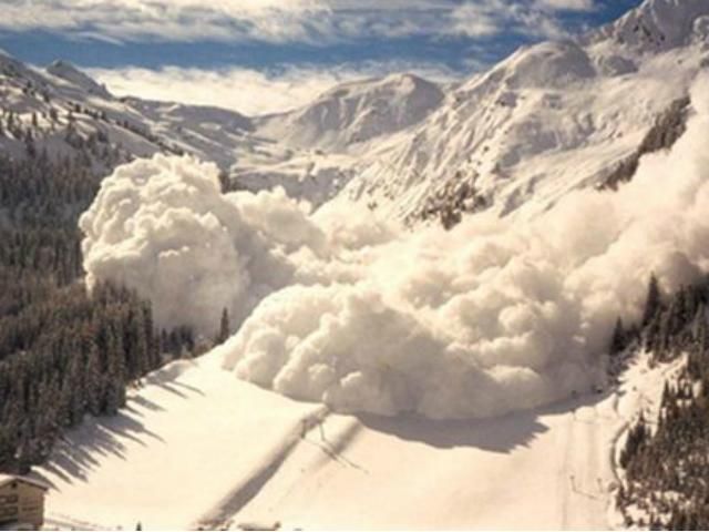 На выходных в Карпатах - опасность схождения снежных лавин На выходных в Карпатах - опасность схождения снежных лавин