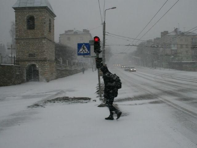 В Тернопольской области из-за непогоды отменили все автобусные рейсы В Тернопольской области из-за непогоды отменили все автобусные рейсы