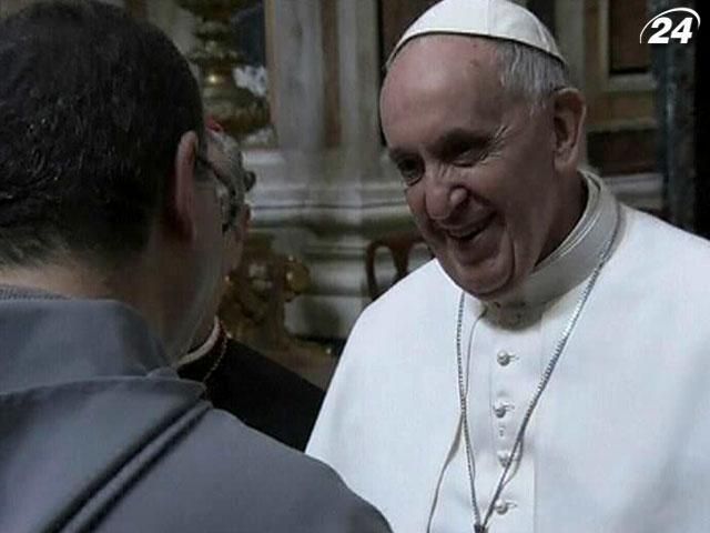 Папа Франциск І проведе свою першу зустріч з журналістами