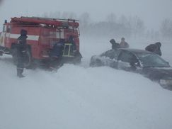 По всей Украине - штормовое предупреждение