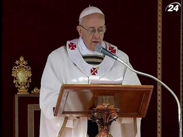 В Ватикане состоялась интронизация Папы Римского Франциска (Видео)
