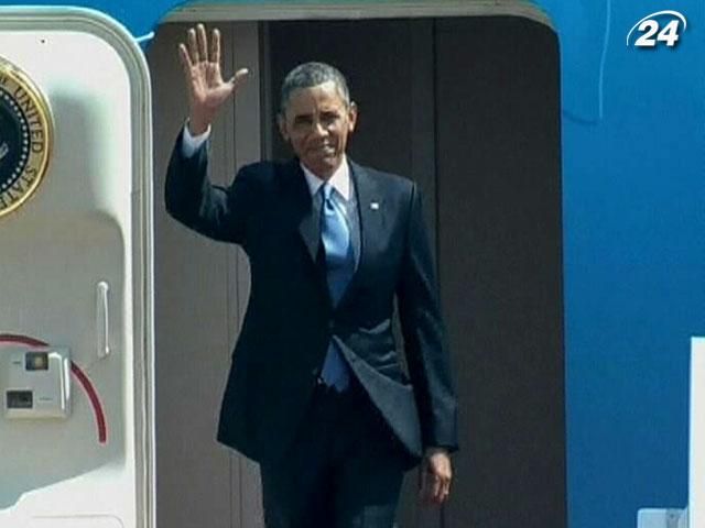 Обама впервые за время своего президентства прибыл в Израиль