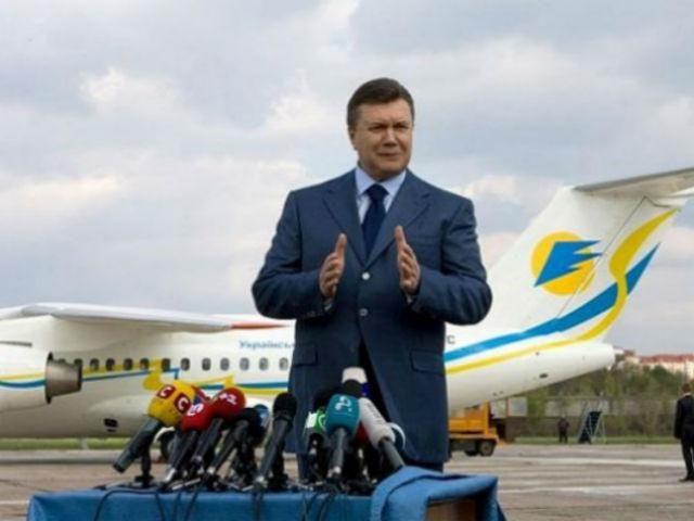 На перелеты Януковича прошлого года потратили 6 миллионов из госбюджета На перелеты Януковича прошлого года потратили 6 миллионов из госбюджета