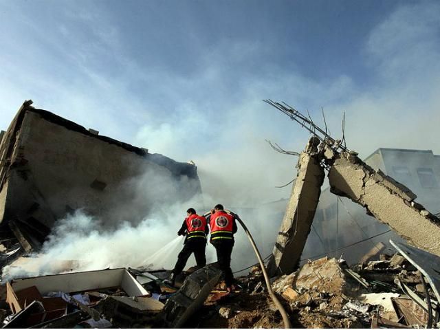 Палестинцы из сектора Газа обстреляли Израиль Палестинцы из сектора Газа обстреляли Израиль