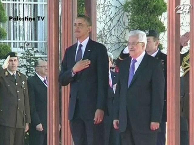 Обама встретился с лидером Палестинской автономии Махмудом Аббасом