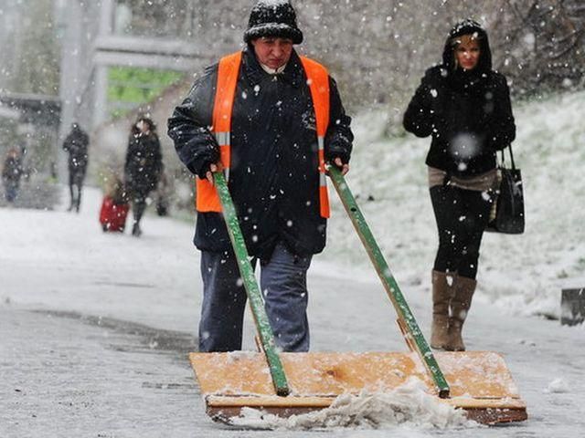 У Києві згадали про штрафи за неприбраний сніг