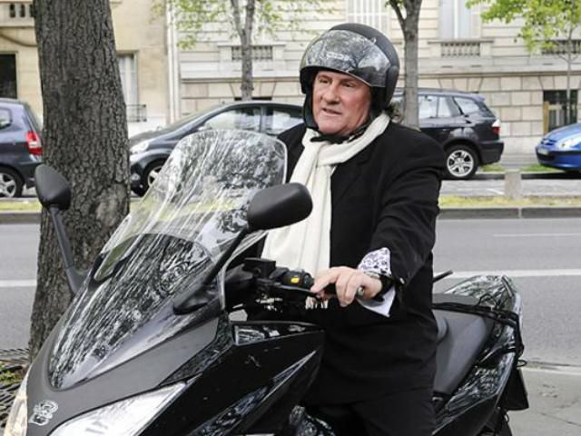 У Парижі в Депардьє вкрали скутер