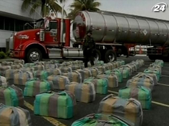 Поліція Колумбії конфіскувала понад 8 тонн маріхуани