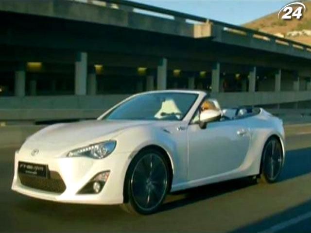 Toyota FT-86 Open - "сексуальный" кабриолет