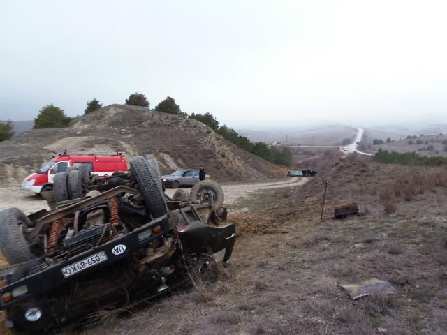 В Крыму перевернулся грузовик с песком. Водитель погиб на месте (Фото) В Крыму перевернулся грузовик с песком. Водитель погиб на месте (Фото)