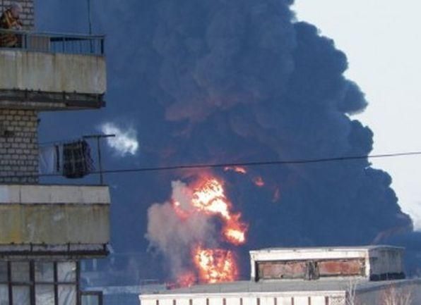 На Донеччині ліквідували пожежу після вибуху ТЕС На Донеччині ліквідували пожежу після вибуху ТЕС