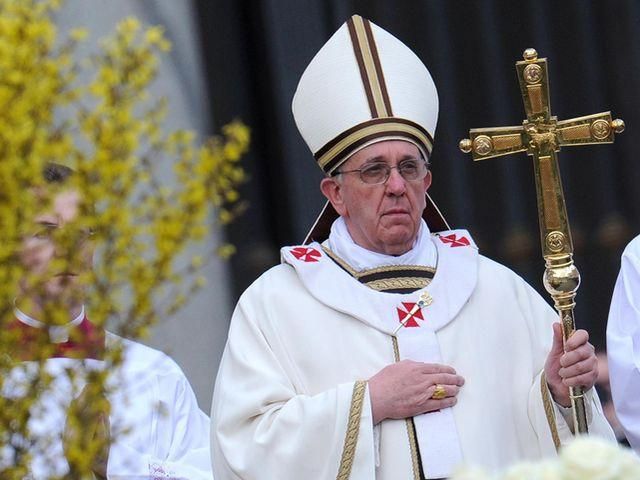 Папа Франциск вперше привітав католиків із Великоднем