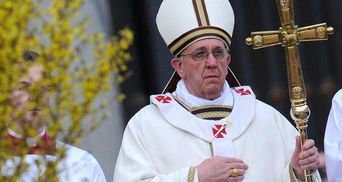 Папа Франциск впервые поздравил католиков с Пасхой