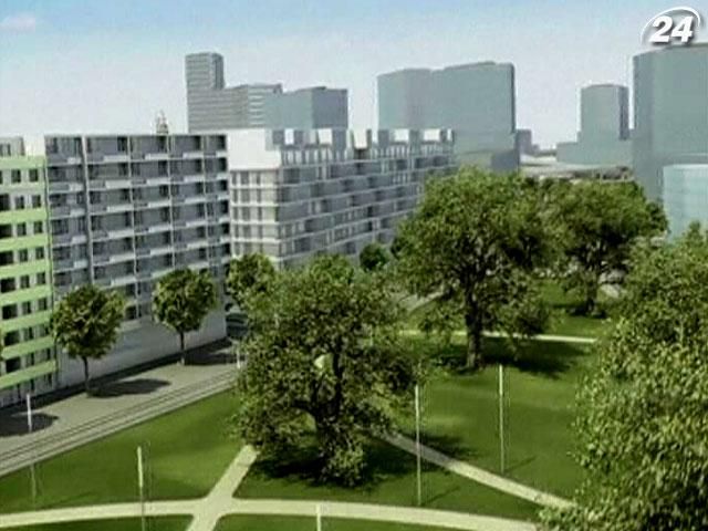 На Віденському вокзалі зводять розважальний центр та житловий район На Віденському вокзалі зводять розважальний центр та житловий район