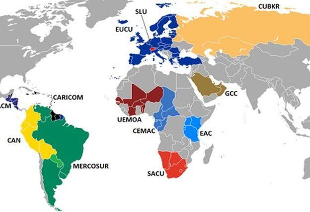 Кто, с кем, против кого: таможенные союзы мира Кто, с кем, против кого: таможенные союзы мира