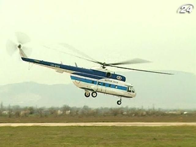 У Криму випробовують унікальний український вертоліт У Криму випробовують унікальний український вертоліт