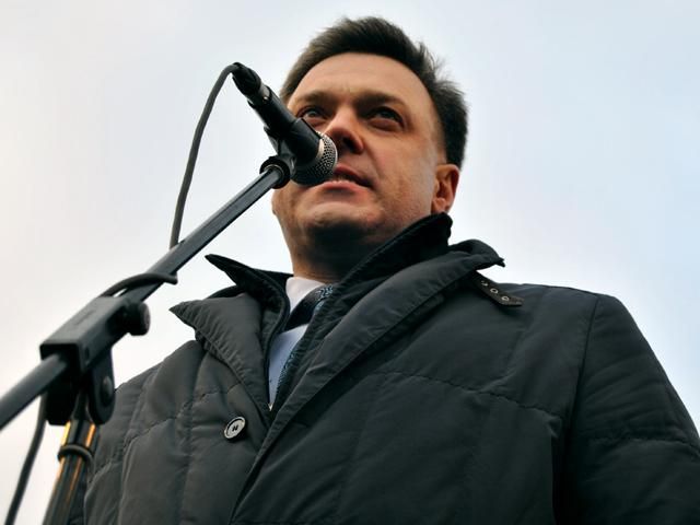 Власть приказала ОГА обеспечить проведение референдума, - Тягнибок Власть приказала ОГА обеспечить проведение референдума, - Тягнибок