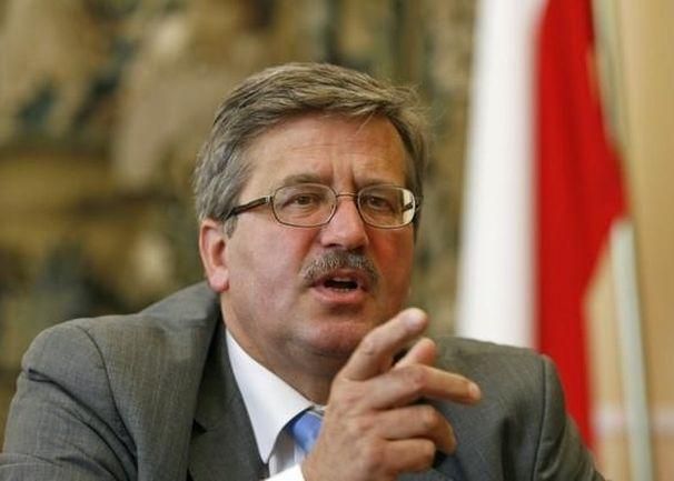 Коморовський подякував Януковичу за поступ в бік підписання асоціації з ЄС Коморовський подякував Януковичу за поступ в бік підписання асоціації з ЄС