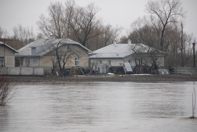 На Тернопільщині річка вийшла з берегів і затопила дві дороги 