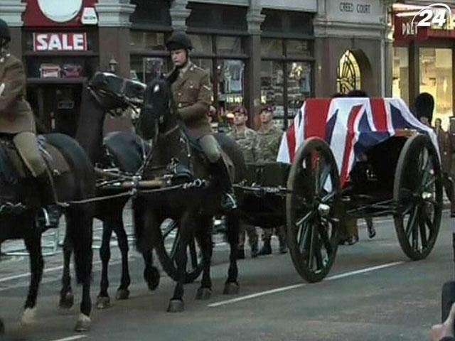 У Лондоні відбулася генеральна репетиція похорону Тетчер (Відео)